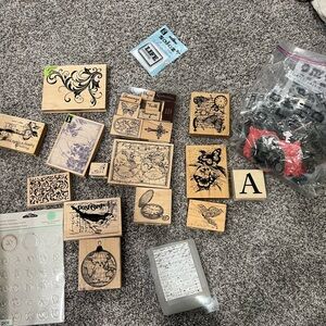 Assorted Decorative Stamps Set